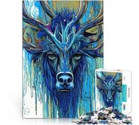 Puzzle de 1000 Piezas para Adultos Bestia Sabia Juguetes adictivos Que desafían la Inteligencia Cerebral Regalo de cumpleaños, Regalos 38x26cm