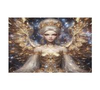 Puzzle de 1000 piezas para adultos, bonito ángel, juego de descompresión, rompecabezas de juguetes, regalos de cumpleaños (75 x 50 cm)