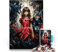 Puzzle de 1000 Piezas para Adultos Caperucita roja Desafiante de completar, Pero Divertido y Gracioso. Regalos de cumpleaños 52x38cm