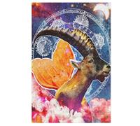 Puzzle de 1000 piezas para adultos, CapriMais Zodiac Wall Art Puzle de madera, desafío cerebro, juego de juguete (78 x 53 cm)