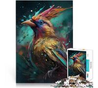 Puzzle de 1000 Piezas para Adultos Cardenal pintoresco Alivia el estrés Vacaciones en casa Matar el Tiempo Buen Regalo 52x38cm