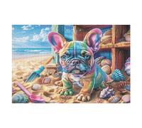 Puzzle De 1000 Piezas para Adultos Casa de Ratón Jardín de Flores 75x50cm Puzzle De Arteterapia Ideal para Salud Mental Alivio del Estrés Regulación Emocional Regalo Divertida