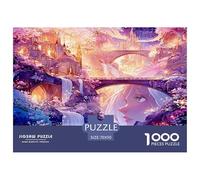 Puzzle De 1000 Piezas para Adultos - Castillo, Un Desafiante Acertijo, Torre del Arte, Actividad Artística Desafiante Y Relajante, para Toda La Familia 70x50cm/1000pcs