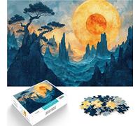 Puzzle de 1000 Piezas para Adultos Ciudad perdida Juguetes adictivos Que desafían la Inteligencia Cerebral Obra de Arte 52x38cm