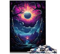 Puzzle de 1000 piezas para adultos con un juego intelectual del fin del mundo, 26 x 38 cm, decoración única para el hogar y regalos para adolescentes a partir de 14 años