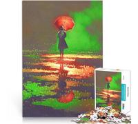 Puzzle de 1000 Piezas para Adultos Concepto de fantasía Oscura Desafío difícil para aliviar el estrés Juego de desafío único 38x26cm