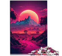Puzzle de 1000 piezas para adultos "Cosmic Dreams", juego sofisticado de 50 x 70 cm, promueve el amor entre parejas para niños de 14 años.