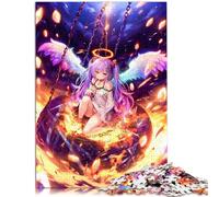Puzzle de 1000 piezas para adultos de ángeles y niñas, juegos educativos, cada pieza es única, sofisticado juego familiar para adolescentes a partir de 14 años, 26 x 38 cm