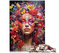Puzzle de 1000 piezas para adultos de hechizos de flores interesante rompecabezas para reducir el estrés 50 x 70 cm Fomenta el amor entre parejas