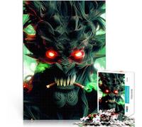 Puzzle de 1000 Piezas para Adultos Demonio Juguetes adictivos Que desafían la Inteligencia Cerebral Lista de Deseos con Papá Noel 38x26cm