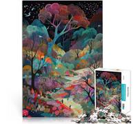Puzzle de 1000 Piezas para Adultos Dibujar con Muchos Colores Desafío difícil para aliviar el estrés Juego de desafío único 75x50cm