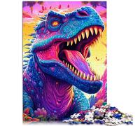 Puzzle de 1000 piezas para adultos, dinosaurios antiguos, divertidos juegos sofisticados para completar, pero divertido y humorístico para adolescentes a partir de 14 años, 26 x 38 cm