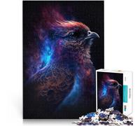 Puzzle de 1000 piezas para adultos, diseño de pájaro fénix, juego de rompecabezas espacial, 50 x 70 cm, difícil de resolver, pero divertido y divertido para niños de 14 años