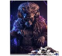 Puzzle de 1000 piezas para adultos DJ León Juegos Juguetes Regalo Ayuda al cerebro a entrenar juguetes adictivos y promover la paciencia 26 x 38 cm