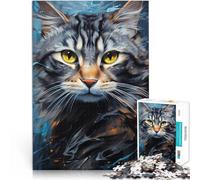 Puzzle de 1000 piezas para adultos Dream Cats, divertido para el hogar, regalo de cumpleaños, regalo de viaje para adolescentes a partir de 14 años, 26 x 38 cm