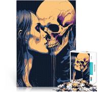 Puzzle de 1000 Piezas para Adultos El Amor ha Muerto Alivia el estrés Vacaciones en casa Matar el Tiempo Decoración 52x38cm