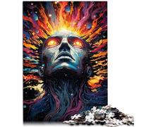 Puzzle de 1000 piezas para adultos, el dios del universo, divertidos juegos familiares de 26 x 38 cm, adecuado como decoración de escritorio para niños de 14 años