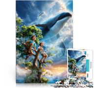 Puzzle de 1000 Piezas para Adultos El Maravilloso sueño de un niño Juego desafiante y Juego Familiar Regalo de cumpleaños 52x38cm