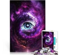 Puzzle de 1000 Piezas para Adultos El Ojo de Dios Ayuda al Cerebro a ejercitar Juguetes adictivos para Cultivar la Paciencia. Apto para Parejas 52x38cm