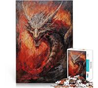 Puzzle de 1000 Piezas para Adultos Escama de tormenta Juguetes adictivos Que desafían la Inteligencia Cerebral Una Obra de Arte 52x38cm