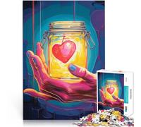 Puzzle de 1000 Piezas para Adultos Esencia del Amor Ayuda al Cerebro a ejercitar Juguetes adictivos para Cultivar la Paciencia. Regalo Divertido 52x38cm