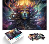 Puzzle de 1000 piezas para adultos Fantasy Master of The Universe Puzzle Juegos educativos antiestrés, adecuado para adolescentes de 14 años y mayores, 50 x 70 cm