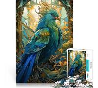 Puzzle de 1000 Piezas para Adultos Fénix resucitado Juego Familiar para aliviar el estrés: desafío difícil Apto para Parejas 52x38cm