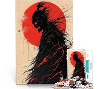 Puzzle de 1000 Piezas para Adultos Figura Oscura con Luna roja Juegos educativos Decoración del hogar Regalo para cumpleaños 38x26cm