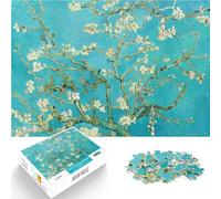 Puzzle de 1000 Piezas para Adultos Flor de Almendro Alivia el estrés Vacaciones en casa Matar el Tiempo Regalo de cumpleaños, Regalos 38x26cm