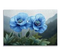 Puzzle de 1000 Piezas para Adultos, Flor Puzzle 1000 Piezas, Amapola Rompecabezas Adultos con Caja, Medidas: 75x50 cm, Rompecabezas Madera para Toda la Familia, Home Decoration, Regalo Mujer, -1247