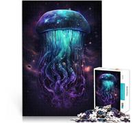 Puzzle de 1000 piezas para adultos Galaxias medusas para Jigsaw Puzzle es ideal como regalo para toda la familia para adolescentes, edad 14 años y mayores, 26 x 38 cm