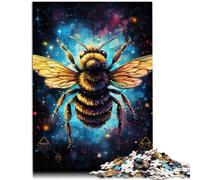 Puzzle de 1000 piezas para adultos Galaxy Bee Puzzle Imposible 10.27" x 14.96" Regalos únicos de cumpleaños y Navidad para adolescentes de 14 años y mayores