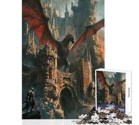 Puzzle de 1000 Piezas para Adultos Guardianes de los Olvidados decoración del hogar Juguetes Regalos y Juegos prácticos con Piezas aleatorias Que se entrelazan (tamaño 50x75cm)