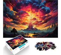 Puzzle de 1000 piezas para adultos, hermosos paisajes, juegos educativos para el hogar, juguetes de bricolaje, alivio del estrés, adecuado para adolescentes a partir de 14 años, 26 x 38 cm