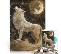 Puzzle de 1000 Piezas para Adultos Horóscopo Estelar Juego Familiar para aliviar el estrés: desafío difícil Gran Regalo 75x50cm