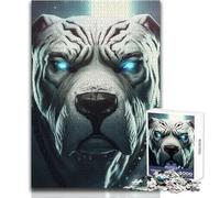 Puzzle de 1000 Piezas para Adultos, Ideal para días de Ocio, con un diseño de mastín Argentino, de Corte Ajustado y fiable, tamaño 38x26cm