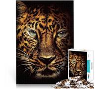 Puzzle de 1000 Piezas para Adultos Jaguar Juguetes educativos de Aprendizaje Juegos Familiares Regalos de cumpleaños, Regalos, Arte Mural 38x26cm