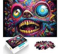 Puzzle de 1000 piezas para adultos, juego de rompecabezas de fantasía de demonios, 50 x 70 cm, juego familiar para aliviar el estrés, difícil desafío para adolescentes a partir de 14 años