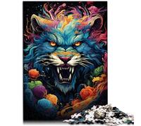 Puzzle de 1000 piezas para adultos, juguete educativo de animales, ayuda al cerebro a entrenar juguetes adictivos y promover la paciencia, 26 x 38 cm