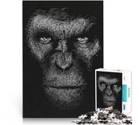 Puzzle de 1000 Piezas para Adultos King Kong Desafiante de completar, Pero Divertido y Gracioso. Colección de Artistas, Bellas Artes 50x70cm