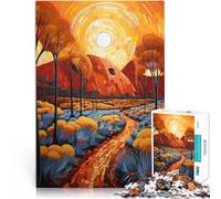 Puzzle de 1000 Piezas para Adultos La increíble Australia Desafío difícil para aliviar el estrés Juego Educativo para cumpleaños y Navidad. 52x38cm
