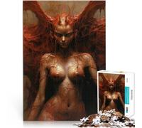 Puzzle de 1000 Piezas para Adultos La Joven Lilith Ayuda al Cerebro a ejercitar Juguetes adictivos para Cultivar la Paciencia. Apto para Parejas 38x26cm