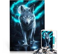 Puzzle de 1000 Piezas para Adultos Lobo del Alma Juguetes adictivos Que desafían la Inteligencia Cerebral Una Obra de Arte 38x26cm