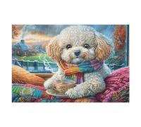 Puzzle De 1000 Piezas para Adultos Loro en una Rama 1000 PCS 75x50cm Cartón Ecológico Seguro No Tóxico Adolescentes Adultos Hobby Diario Regalo