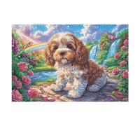 Puzzle De 1000 Piezas para Adultos Martín Pescador pescando un pez 1000 PCS 75x50cm Nivel Intermedio para Mejora De Habilidades Ideal para Entrenamiento De Pensamiento Lógico