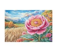 Puzzle De 1000 Piezas para Adultos Martín Pescador pescando un pez 1000 PCS 75x50cm Patrón Artístico Ideal para Amantes del Arte Decoración De Pared Obra De Arte Coleccionable