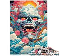 Puzzle de 1000 piezas para adultos, monstruos marinos, 50 x 70 cm, decoración de pared única, cumpleaños, adolescentes a partir de 14 años