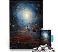 Puzzle de 1000 Piezas para Adultos Obra de Arte del Cosmos Juguete Educativo de Aprendizaje Decoración artística del hogar 50x70cm