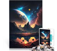 Puzzle de 1000 Piezas para Adultos Odisea del Universo Cósmico Juegos Divertidos para la Familia Colección de Artistas, Bellas Artes 52x38cm