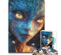 Puzzle de 1000 Piezas para Adultos, Oráculo Celestial: El Testigo Cósmico, un desafío difícil, Juguetes antiestrés para Mayores de 14 años, 38x26cm